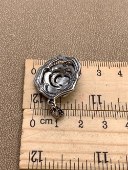 *Подвеска Розочка Марказит арт. HP1053-183 Вес 5.11 г - фото 315874 *Подвеска Розочка Марказит арт. HP1053-183 Вес 5.11 г - фото 315874