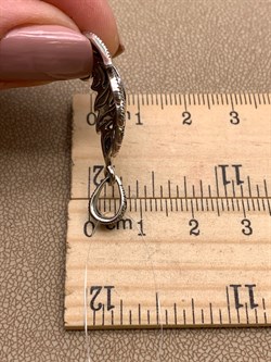 *Подвеска Микс Марказит Голубой Топаз арт. HP0001SP-Топаз-418 вес 3,36 г - фото 316161 *Подвеска Микс Марказит Голубой Топаз арт. HP0001SP-Топаз-418 вес 3,36 г - фото 316161