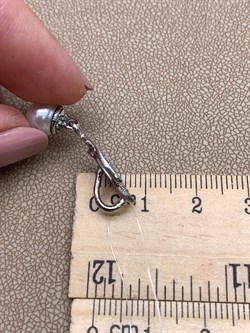 *Подвеска Марказит Жемчуг арт. HP0800-619 вес 2 г - фото 316343 *Подвеска Марказит Жемчуг арт. HP0800-619 вес 2 г - фото 316343