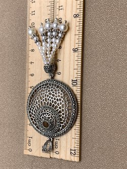 *Подвеска Марказит Жемчуг арт. HP0689SP-382 вес 23.34 г - фото 316352 *Подвеска Марказит Жемчуг арт. HP0689SP-382 вес 23.34 г - фото 316352