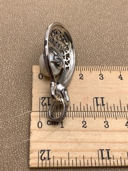 *Подвеска Марказит Жемчуг арт. HP0705-633 вес 10,66 г - фото 316356