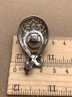 *Подвеска Микс Марказит Жемчуг арт. HP0705-657 вес 10,62 г - фото 316363