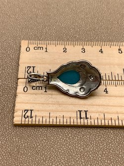 *Подвеска Микс Марказит Амазонит арт. П 927-431 вес 6,44 г - фото 316531 *Подвеска Микс Марказит Амазонит арт. П 927-431 вес 6,44 г - фото 316531