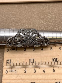 *Кольцо р.18 Микс Марказит Голубой Топаз арт. HR846-285 вес 15,04 г - фото 316596 *Кольцо р.18 Микс Марказит Голубой Топаз арт. HR846-285 вес 15,04 г - фото 316596