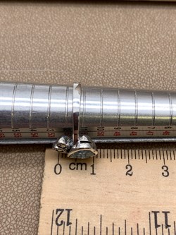 *Кольцо р.16,5 Марказит Голубой Топаз Сердце арт. HR1808-141 вес 3.26 г - фото 316652 *Кольцо р.16,5 Марказит Голубой Топаз Сердце арт. HR1808-141 вес 3.26 г - фото 316652