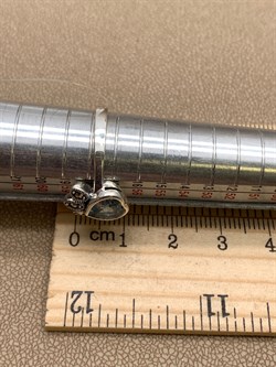 *Кольцо р.18,5 Марказит Голубой Топаз Сердце арт. HR1808-165 вес 3.4 г - фото 316664 *Кольцо р.18,5 Марказит Голубой Топаз Сердце арт. HR1808-165 вес 3.4 г - фото 316664