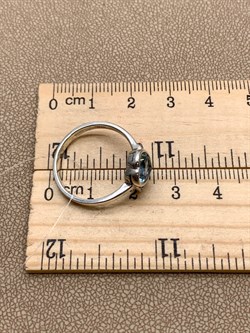 *Кольцо р.18,5 Марказит Голубой Топаз Сердце арт. HR1808-165 вес 3.4 г - фото 316674 *Кольцо р.18,5 Марказит Голубой Топаз Сердце арт. HR1808-165 вес 3.4 г - фото 316674