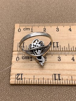 *Кольцо р.19 Жар Птица Марказит Голубой Топаз арт. HR1713-202 вес 4,8 г - фото 316688 *Кольцо р.19 Жар Птица Марказит Голубой Топаз арт. HR1713-202 вес 4,8 г - фото 316688