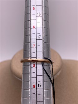 *Кольцо р.18 Цитрин арт. 01-1931/00ЦТ-06-119 вес 3,47 г - фото 317499