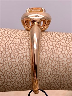 *Кольцо р.18 Цитрин арт. 01-1931/00ЦТ-06-119 вес 3,47 г - фото 317501