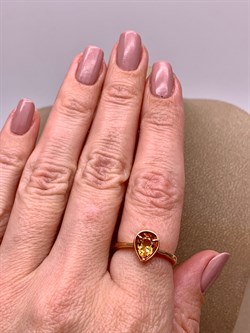 *Кольцо р.17 Цитрин арт. 01-1697/00ЦТ-06-599 вес 2,33 г - фото 317521 *Кольцо р.17 Цитрин арт. 01-1697/00ЦТ-06-599 вес 2,33 г - фото 317521