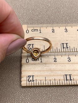 *Кольцо р.17 Цитрин арт. 01-1697/00ЦТ-06-599 вес 2,33 г - фото 317522 *Кольцо р.17 Цитрин арт. 01-1697/00ЦТ-06-599 вес 2,33 г - фото 317522