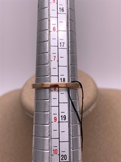 *Кольцо р.18 Цитрин арт. 01-1697/00ЦТ-06-829 вес 2,42 г - фото 317527