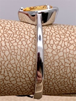 *Кольцо р.17,5 Цитрин арт. 01-1697/00ЦТ-00-058 вес 2,27 г - фото 317556