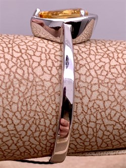 *Кольцо р.17 Цитрин арт. 01-1697/00ЦТ-00-041 вес 2,35 г - фото 317568