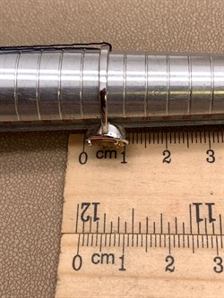 *Кольцо р.18 Цитрин арт. 01-1697/00ЦТ-00-065 вес 2,45 г - фото 317572