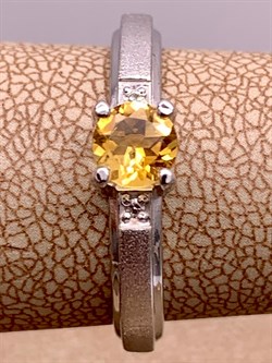 *Кольцо р.18,5 Цитрин арт. 01-2764/БРЦТ-00-283 вес 3,03 г - фото 317602 *Кольцо р.18,5 Цитрин арт. 01-2764/БРЦТ-00-283 вес 3,03 г - фото 317602