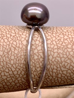 *Кольцо р.17 Черный Жемчуг д.7,5*8мм арт. 1.0320.0.b-608 Вес 1,89 г - фото 317708 *Кольцо р.17 Черный Жемчуг д.7,5*8мм арт. 1.0320.0.b-608 Вес 1,89 г - фото 317708