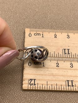 *Кольцо р.18 Черный Жемчуг д.9,5*10мм арт. 1.0682.0.b-150 Вес 2,93 г - фото 317741 *Кольцо р.18 Черный Жемчуг д.9,5*10мм арт. 1.0682.0.b-150 Вес 2,93 г - фото 317741