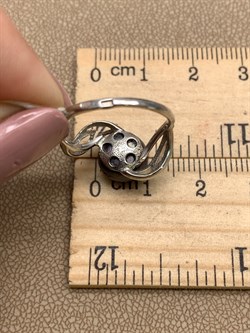 *Кольцо р.17,5 Шоколадный Жемчуг д.9*10мм арт. 1.0682.0.b-214 Вес 2,89 г - фото 317758 *Кольцо р.17,5 Шоколадный Жемчуг д.9*10мм арт. 1.0682.0.b-214 Вес 2,89 г - фото 317758