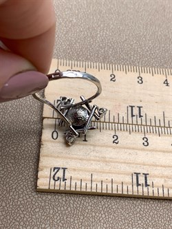 *Кольцо р.18 Черный Жемчуг д.8*8,5мм  арт. 1.0029.0.b-479 Вес 3,25 г - фото 317768 *Кольцо р.18 Черный Жемчуг д.8*8,5мм  арт. 1.0029.0.b-479 Вес 3,25 г - фото 317768