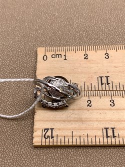 *Кольцо р.17,5 Шоколадный Жемчуг д.10,5*11мм арт. 1.0289.0.b-478 Вес 3,85 г - фото 317800 *Кольцо р.17,5 Шоколадный Жемчуг д.10,5*11мм арт. 1.0289.0.b-478 Вес 3,85 г - фото 317800