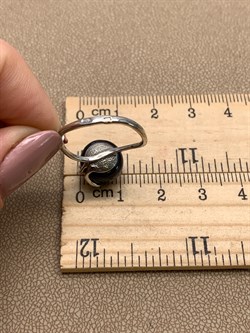 *Кольцо р.17 Черный Жемчуг д.10,5*11мм арт. 1.0425.0.b-586 Вес 2,95 г - фото 317817 *Кольцо р.17 Черный Жемчуг д.10,5*11мм арт. 1.0425.0.b-586 Вес 2,95 г - фото 317817