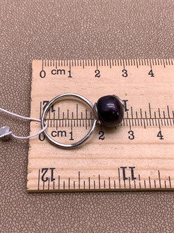 *Кольцо р.17 Черный Жемчуг д.10,5*11мм арт. 1.0425.0.b-586 Вес 2,95 г - фото 317819 *Кольцо р.17 Черный Жемчуг д.10,5*11мм арт. 1.0425.0.b-586 Вес 2,95 г - фото 317819