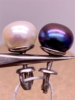 *Пусеты Жемчуг Микс д.8*8,5мм арт. 2.0116.0.b-489 Вес 2,15 г - фото 317854 *Пусеты Жемчуг Микс д.8*8,5мм арт. 2.0116.0.b-489 Вес 2,15 г - фото 317854