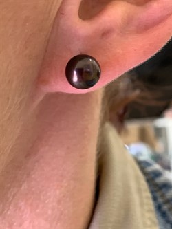 *Пусеты Жемчуг Микс д.8*8,5мм арт. 2.0116.0.b-227 Вес 2,24 г - фото 317862