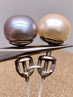 *Пусеты Жемчуг Микс д.8*8,5мм арт. 2.0116.0.b-911 Вес 2,49 г - фото 317880 *Пусеты Жемчуг Микс д.8*8,5мм арт. 2.0116.0.b-911 Вес 2,49 г - фото 317880