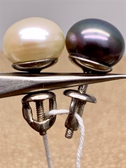 *Пусеты Жемчуг Микс д.8*8,5мм арт. 2.0116.0.b-458 Вес 2,09 г - фото 317888 *Пусеты Жемчуг Микс д.8*8,5мм арт. 2.0116.0.b-458 Вес 2,09 г - фото 317888