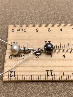 *Пусеты Жемчуг Микс д.8*8,5мм арт. 2.0116.0.b-458 Вес 2,09 г - фото 317891 *Пусеты Жемчуг Микс д.8*8,5мм арт. 2.0116.0.b-458 Вес 2,09 г - фото 317891