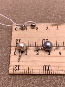 *Пусеты Жемчуг Микс д.8*8,5мм арт. 2.0116.0.b-904 Вес 2,51 г - фото 317910 *Пусеты Жемчуг Микс д.8*8,5мм арт. 2.0116.0.b-904 Вес 2,51 г - фото 317910