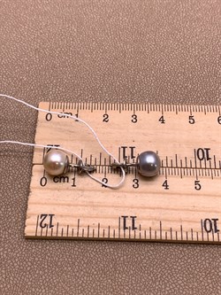 *Пусеты Жемчуг Микс д.8*8,5мм арт. 2.0116.0.b-904 Вес 2,51 г - фото 317915 *Пусеты Жемчуг Микс д.8*8,5мм арт. 2.0116.0.b-904 Вес 2,51 г - фото 317915