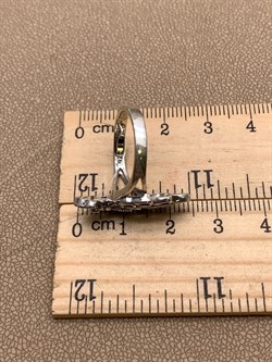 *Кольцо р.18,5 Жар Птица Марказит арт HR1687-748 вес 4,74 г - фото 318045