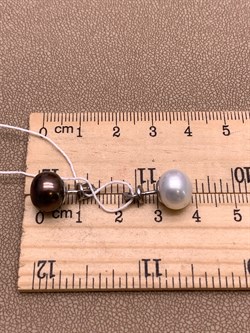 *Пусеты Жемчуг Микс д.10*10,5мм арт. 2.0118.0.b-550 Вес 3,48 г - фото 318095 *Пусеты Жемчуг Микс д.10*10,5мм арт. 2.0118.0.b-550 Вес 3,48 г - фото 318095