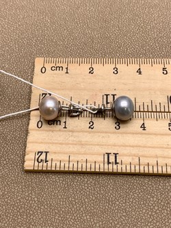 *Пусеты Жемчуг Микс д.9*9,5мм арт. 2.0117.0.b-997 Вес 2,89 г - фото 318103 *Пусеты Жемчуг Микс д.9*9,5мм арт. 2.0117.0.b-997 Вес 2,89 г - фото 318103