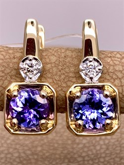 *Серьги Танзанит цв Лимонное арт 2-308487-00-31-434 (вес 3,79 г) - фото 318117 *Серьги Танзанит цв Лимонное арт 2-308487-00-31-434 (вес 3,79 г) - фото 318117