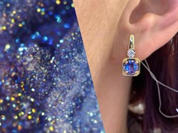 *Серьги Танзанит цв Лимонное арт 2-308487-00-31-434 (вес 3,79 г) - фото 318152 *Серьги Танзанит цв Лимонное арт 2-308487-00-31-434 (вес 3,79 г) - фото 318152