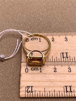 *Кольцо р.18,5 Цитрин цв лимонное арт. 10343960-863 вес 3,61 г - фото 318179 *Кольцо р.18,5 Цитрин цв лимонное арт. 10343960-863 вес 3,61 г - фото 318179