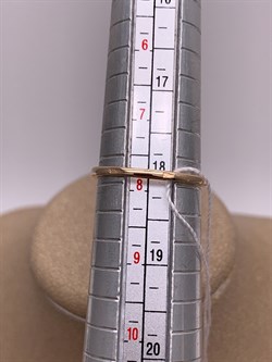 *Кольцо р.18 Цитрин цв Красное арт. 1331126-926 (вес 2,35 г) - фото 318423