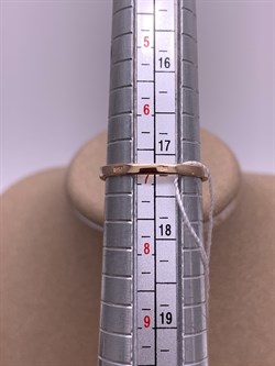 *Кольцо р.17,5 Цитрин цв Красное арт. 1331704-120 (вес 2,78 г) - фото 318467