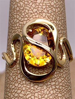 *Кольцо р.17 Цитрин цв Лимонное арт. 10337009-138 (вес 2,73 г) - фото 318496 *Кольцо р.17 Цитрин цв Лимонное арт. 10337009-138 (вес 2,73 г) - фото 318496