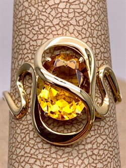 *Кольцо р.17 Цитрин цв Лимонное арт. 10337009-138 (вес 2,73 г) - фото 318500 *Кольцо р.17 Цитрин цв Лимонное арт. 10337009-138 (вес 2,73 г) - фото 318500