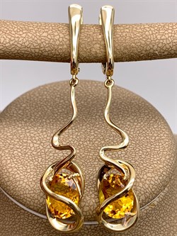 *Серьги Цитрин цв Лимонное арт. 20337009-139 (вес 6,64 г) - фото 318510 *Серьги Цитрин цв Лимонное арт. 20337009-139 (вес 6,64 г) - фото 318510