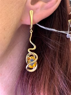 *Серьги Цитрин цв Лимонное арт. 20337009-139 (вес 6,64 г) - фото 318512 *Серьги Цитрин цв Лимонное арт. 20337009-139 (вес 6,64 г) - фото 318512