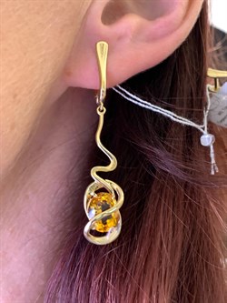 *Серьги Цитрин цв Лимонное арт. 20337009-139 (вес 6,64 г) - фото 318513 *Серьги Цитрин цв Лимонное арт. 20337009-139 (вес 6,64 г) - фото 318513
