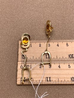 *Серьги Цитрин цв Лимонное арт. 20337009-139 (вес 6,64 г) - фото 318514 *Серьги Цитрин цв Лимонное арт. 20337009-139 (вес 6,64 г) - фото 318514