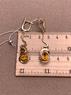 *Серьги Цитрин цв Лимонное арт. 20337009-139 (вес 6,64 г) - фото 318515 *Серьги Цитрин цв Лимонное арт. 20337009-139 (вес 6,64 г) - фото 318515